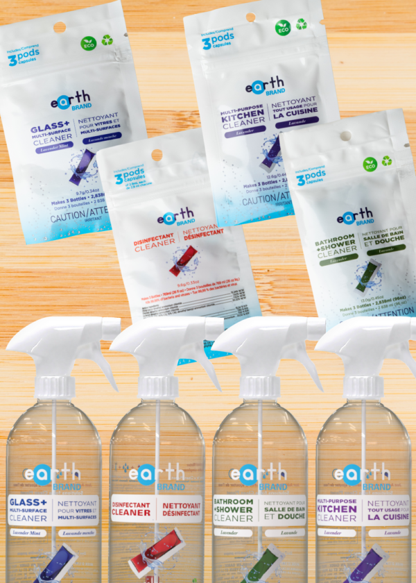 Bouteilles de démarrage et Sachets de 3 capsules